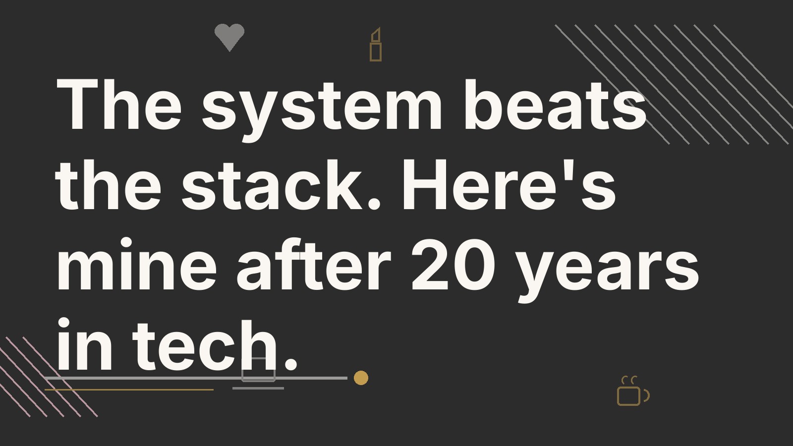 Cover image for "You don't need more AI tools."