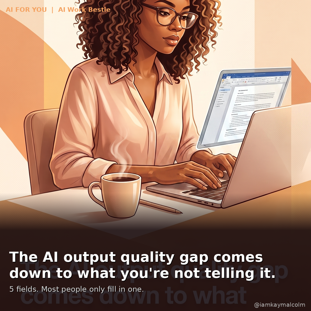 AI For You infographic: context engineering