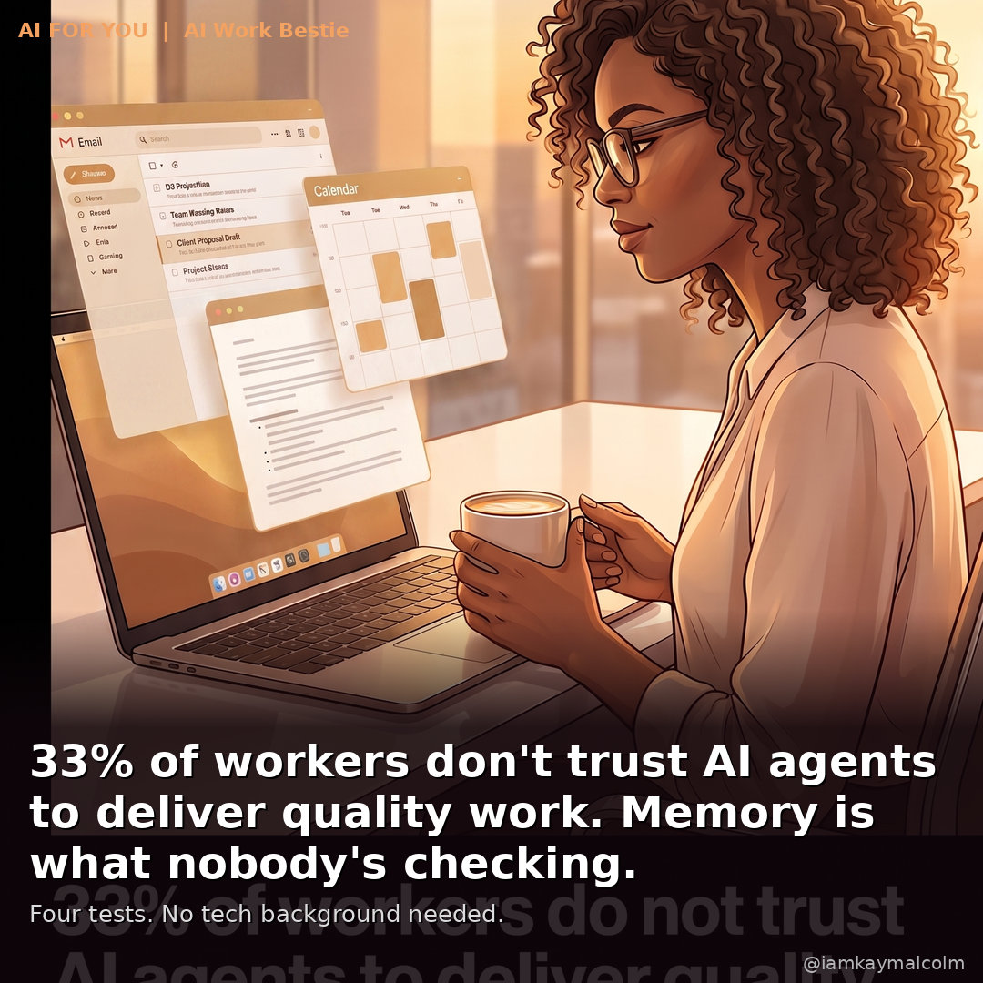 AI For You infographic: what is agent memory